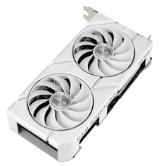 ASUS GeForce RTX 4060 EVO White OC grafična kartica, 8 GB, GDDR6, PCI-E 4.0 (DUAL-RTX4060-O8G-EVO-WHITE)