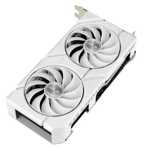 Asus GeForce RTX 4060 EVO White OC grafična kartica, 8 GB, GDDR6, PCI-E 4.0 (DUAL-RTX4060-O8G-EVO-WHITE)