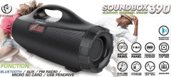 REBELTEC Rebeltec SoundBox 390 Prenosni zvočnik Bluetooth črne barve, 20 W RMS