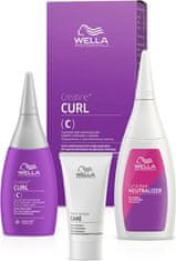 Wella Professional Set za trajne valove za tanke in barvane lase Creatine+ Curl C