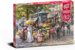 Cherry Pazzi Puzzle - Cvetlična tržnica 1000 kosov