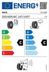 Sava Letna pnevmatika 205/65R16C 107/105T Trenta 2 571286