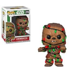 Funko POP Vojna zvezd: Chewie z lučkami (počitnice)