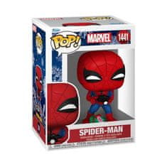 Funko POP Marvel: Spider-Man z odprtim darilom