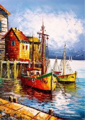 Art puzzle Puzzle Orange Port 500 kosov