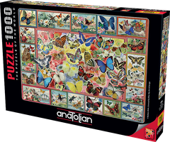 AnaTolian Puzzle Veliko metuljev 1000 kosov