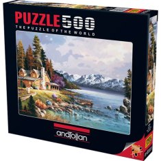 AnaTolian Puzzle Planinska koča 500 kosov