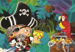 Art puzzle Sestavljanka Pirati 2x100 kosov