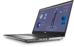 DELL Precision 7780 prenosnik, i7-13850HX, 32GB, 1TB SSD, 43,9 cm (17.3), UHD, RTX A2000, W11Pro (1008674203)