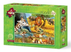 Art puzzle Sestavljanka Živali savane 200 kosov