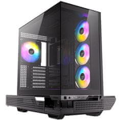 Antec C7 ARGB Mid-Tower okno črno gaming ohišje