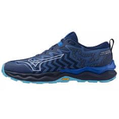 Mizuno Čevlji obutev za tek mornarsko modra 42.5 EU Wave Daichi 8 Gtx