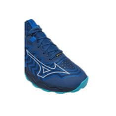 Mizuno Čevlji obutev za tek mornarsko modra 42.5 EU Wave Daichi 8 Gtx