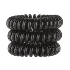 Invisibobble Power Hair Ring elastika za lase 3 kos Odtenek true black