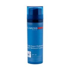 Clarins Men Super Moisture Lotion SPF20 vlažilna tekočina za obraz z zaščito pred soncem 50 ml za moške