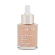 Clarins Skin Illusion Natural Hydrating SPF15 vlažilen puder z uv filtrom 30 ml Odtenek 108.5 cashew