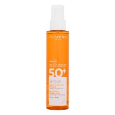 Clarins Sun Care Water Mist SPF50+ porjavitvena nemastna meglica za telo 150 ml