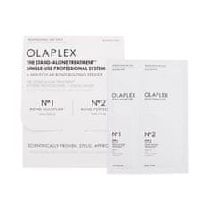 Olaplex The Stand-Alone Treatment Single Use Professional System Set razvijalec Bond Multiplier št. 1 15 ml + maska Bond Perfector št. 2 30 ml za ženske