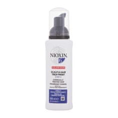 Nioxin System 6 Scalp & Hair Treatment nega brez izpiranja za kemično obdelane, redke lase 100 ml za ženske