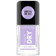 Catrice Quick Dry Top Coat hitro sušeči lak za nohte z visokim sijajem 10.5 ml