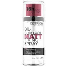 Catrice Oil-Control Matt Fixing Spray mat fiksator za ličila z učinkom za zožanje por 50 ml