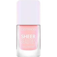 Catrice Sheer Beauties Nail Polish lak za nohte s prosojnim učinkom 10.5 ml Odtenek 090 bubblegum bliss