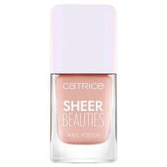 Catrice Sheer Beauties Nail Polish lak za nohte s prosojnim učinkom 10.5 ml Odtenek 070 nudie beautie