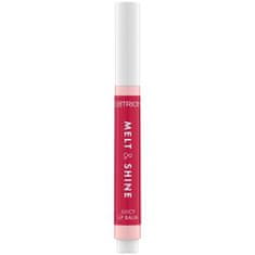 Catrice Melt & Shine Juicy Lip Balm negovalen in obarvan sijoči balzam za ustnice 1.3 g Odtenek 070 pink hawaii