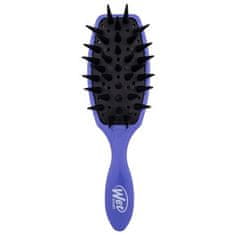 Wet Brush Custom Care Detangler Ultimate Treatment Brush krtača za goste in grobe lase za enakomerno porazdelitev negovalnih izdelkov 1 kos Odtenek purple za ženske