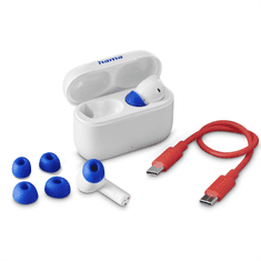 Hama Slušalke Bluetooth Passion Clear II, slušalke, ANC, aplikacija, bela