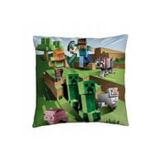 Halantex Obojestranska okrasna blazina 40/40cm Minecraft, MNC142C