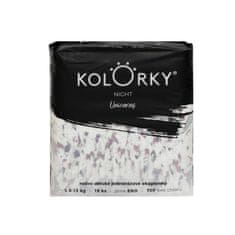 KOLORKY NIGHT Eko nočne plenice za enkratno uporabo L (8-13 kg) 19 kosov