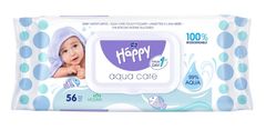 BELLA HAPPY BABY Čistilni robčki 56 kosov Aqua care