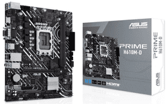 ASUS Prime H610M-D osnovna plošča, LGA1700, mATX (90MB1G80-M0EAY0)