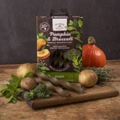 GO NATIVE Super Dental Pumpkin and Broccoli 150g Brezžitni priboljšek za pse z bučo in brokolijem