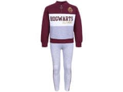 sarcia.eu Bordo-siva dekliška trenirka HOGWARTS ALUMNI Harry Potter 4 lata 104 cm