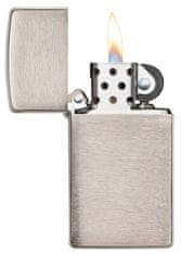 Zippo vžigalnik 1600 Slim Brushed Chrome