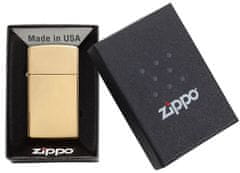 Zippo vžigalnik 1654B Slim High Polish Brass