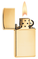 Zippo vžigalnik 1654B Slim High Polish Brass