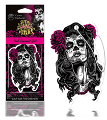 AMIO Osvežilec za avto AROMA DIA DE LOS MUERTOS Pink Diamond Girl