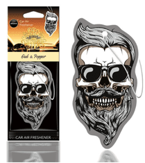 AMIO Osvežilec za avto DIA DE LOS MUERTOS Oud&Pepper Skull