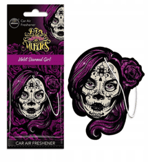 AMIO Osvežilec za avto DIA DE LOS MUERTOS Violet Girl Spicy Delight