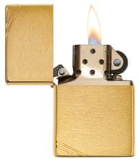 Zippo vžigalnik 240 Vintage Brushed Brass Slashes