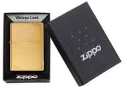 Zippo vžigalnik 240 Vintage Brushed Brass Slashes