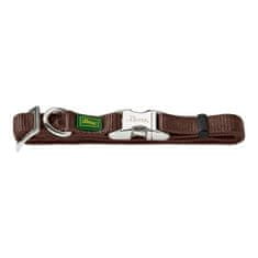 Hunter Pasja ovratnica Hunter Alu-Strong Rjava Velikost L (45-65 cm)