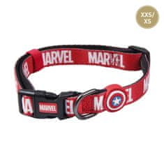 MARVEL Pasja ovratnica Marvel XXS/XS Rdeča