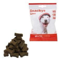 GLORIA Prigrizek za pse Gloria Display Snackys Jetra (30 x 75 g)