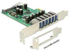 Delock Kartica PCI Express &gt; 6 x zunanji + 1 x notranji USB 3.0