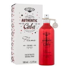 Cuba Authentic Flame 100 ml toaletna voda za moške