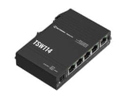 Teltonika GIGABIT DIN RAIL ETHERNET SWITCH - TSW114